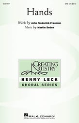 Hands SAB choral sheet music cover